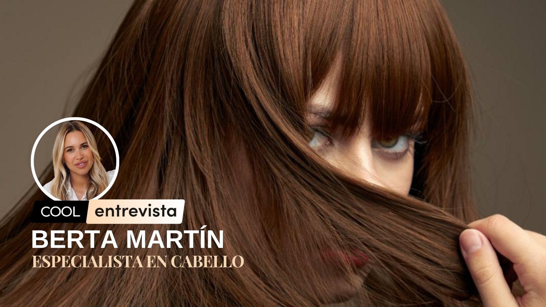 Berta Martín: «La cafeína es un ingrediente que activa el cabello y ayuda a que crezca»