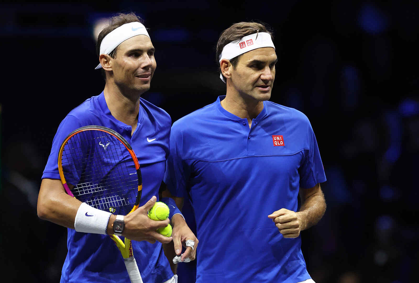 Rafa Nadal y Roger Federer