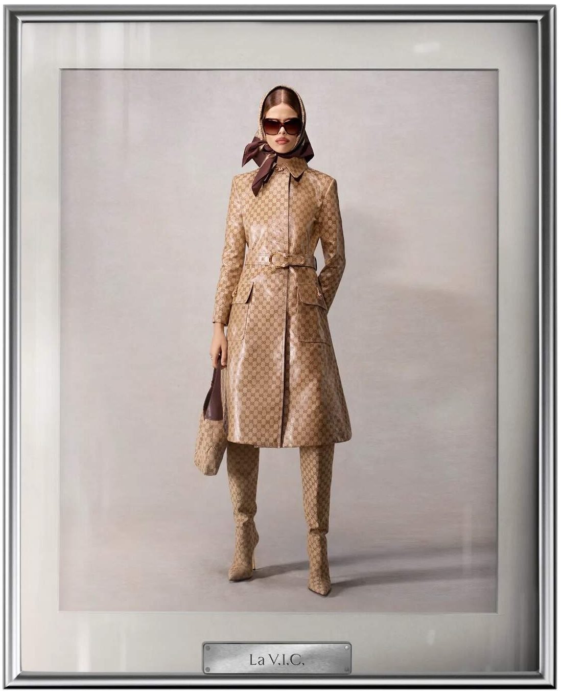 Abrigo monologo de Gucci