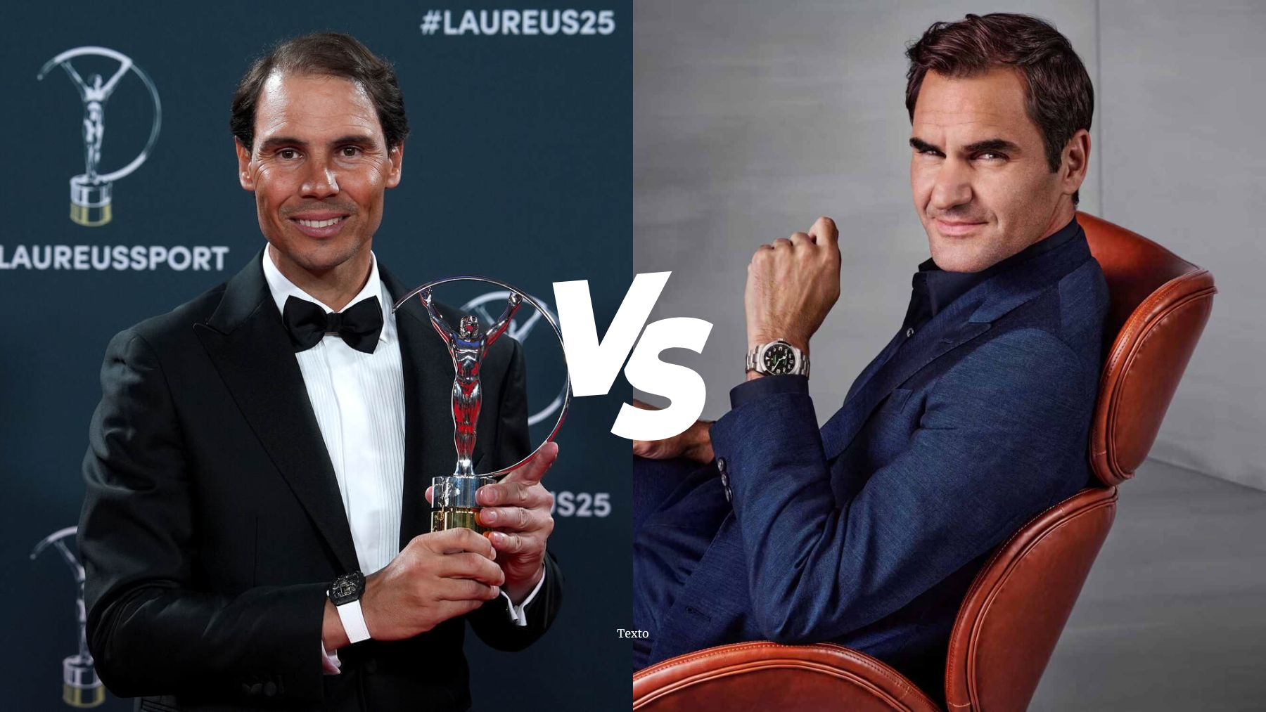 Roger Federer y Rafa Nadal