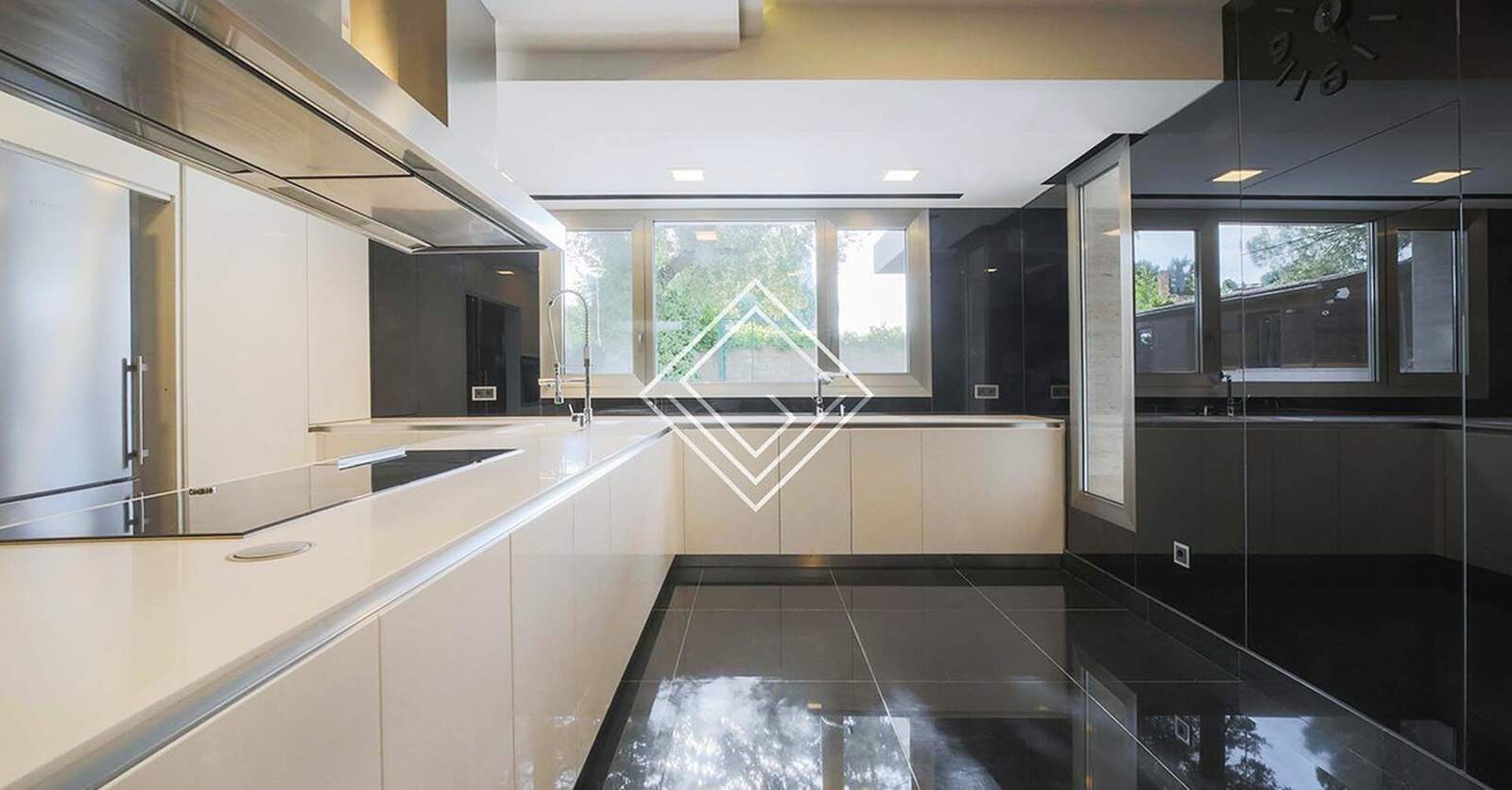 Cocina de la casa de Pilar Rubio