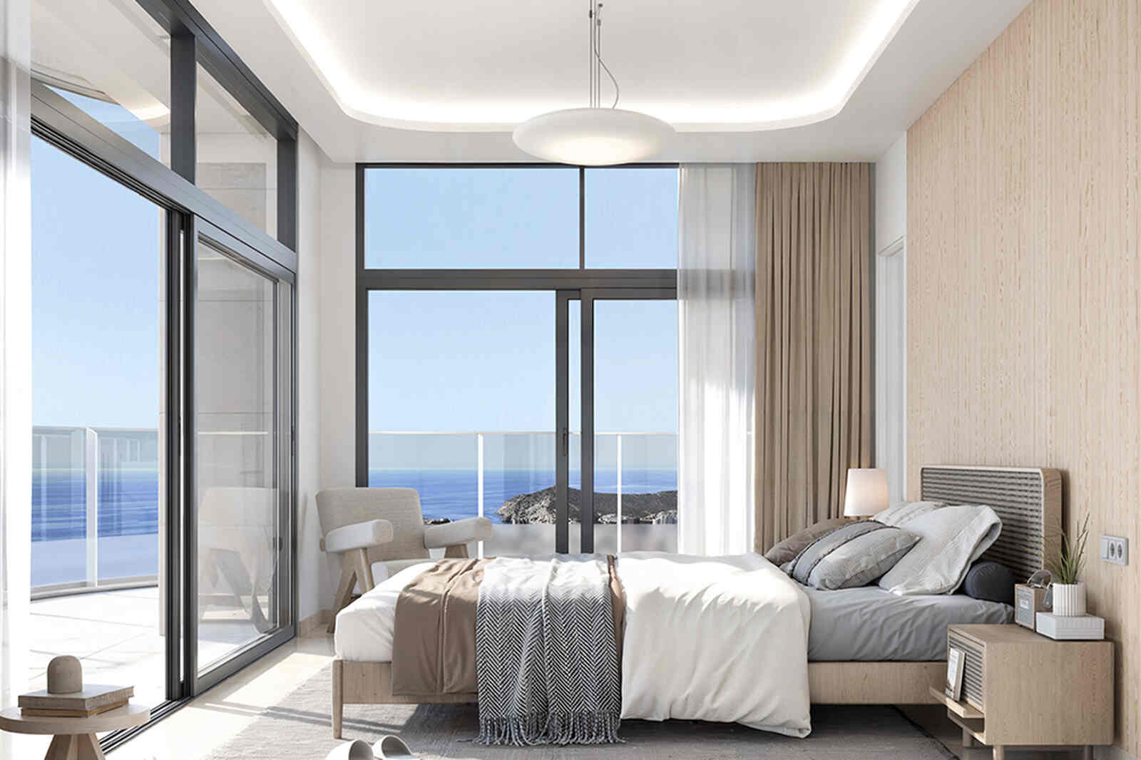Habitación del TM Tower de Benidorm