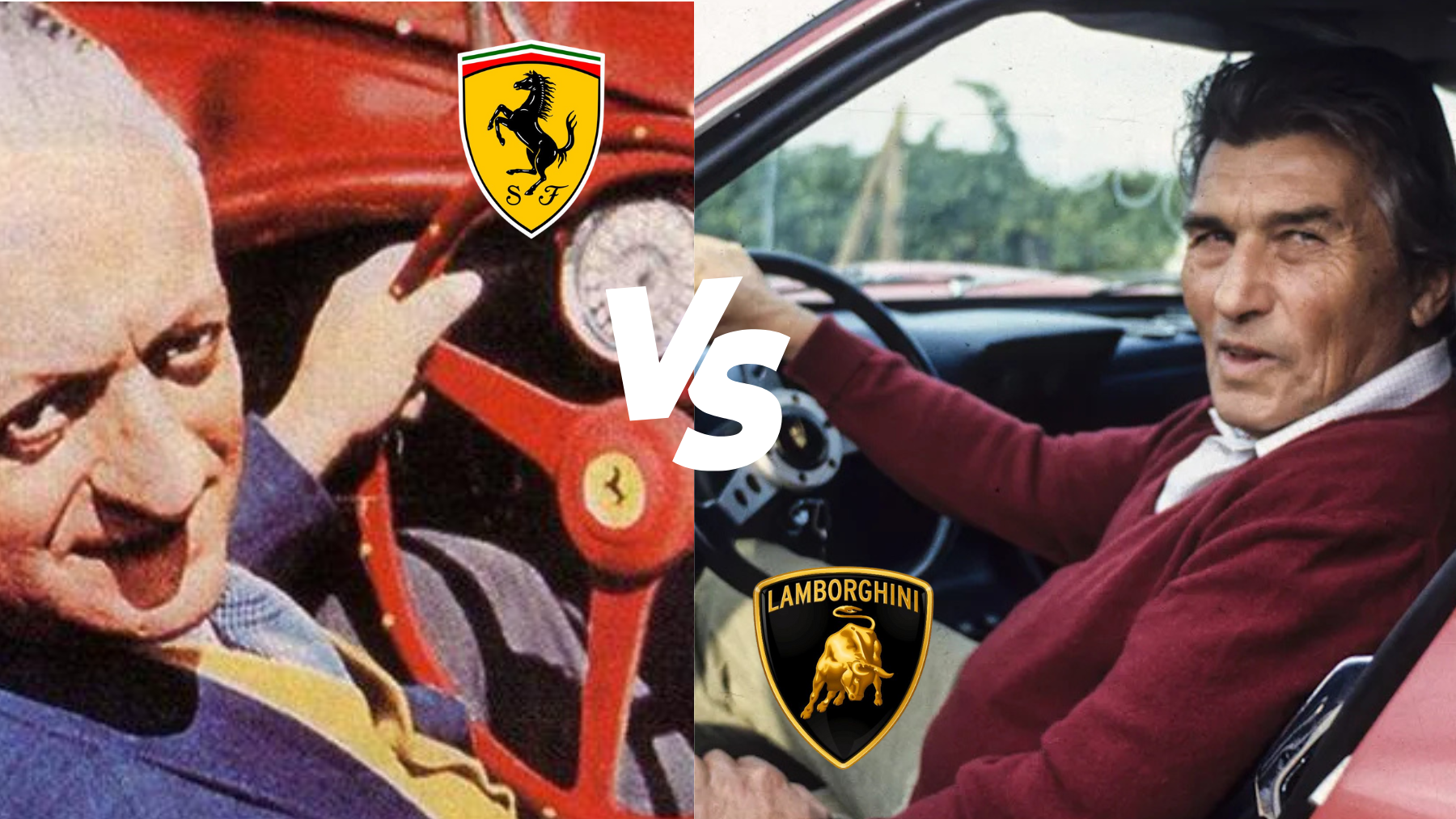 Ferrari, Lamborghini