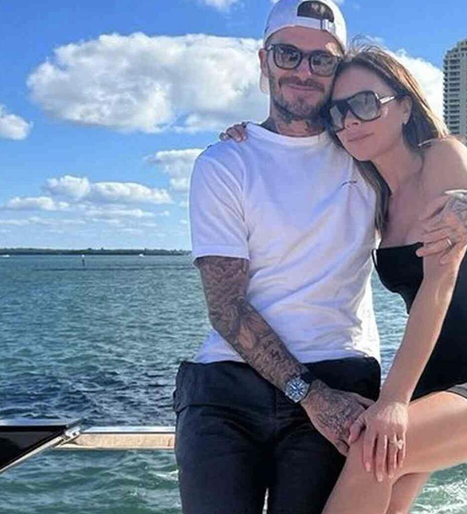 Yate, David Beckham, Victoria Beckham