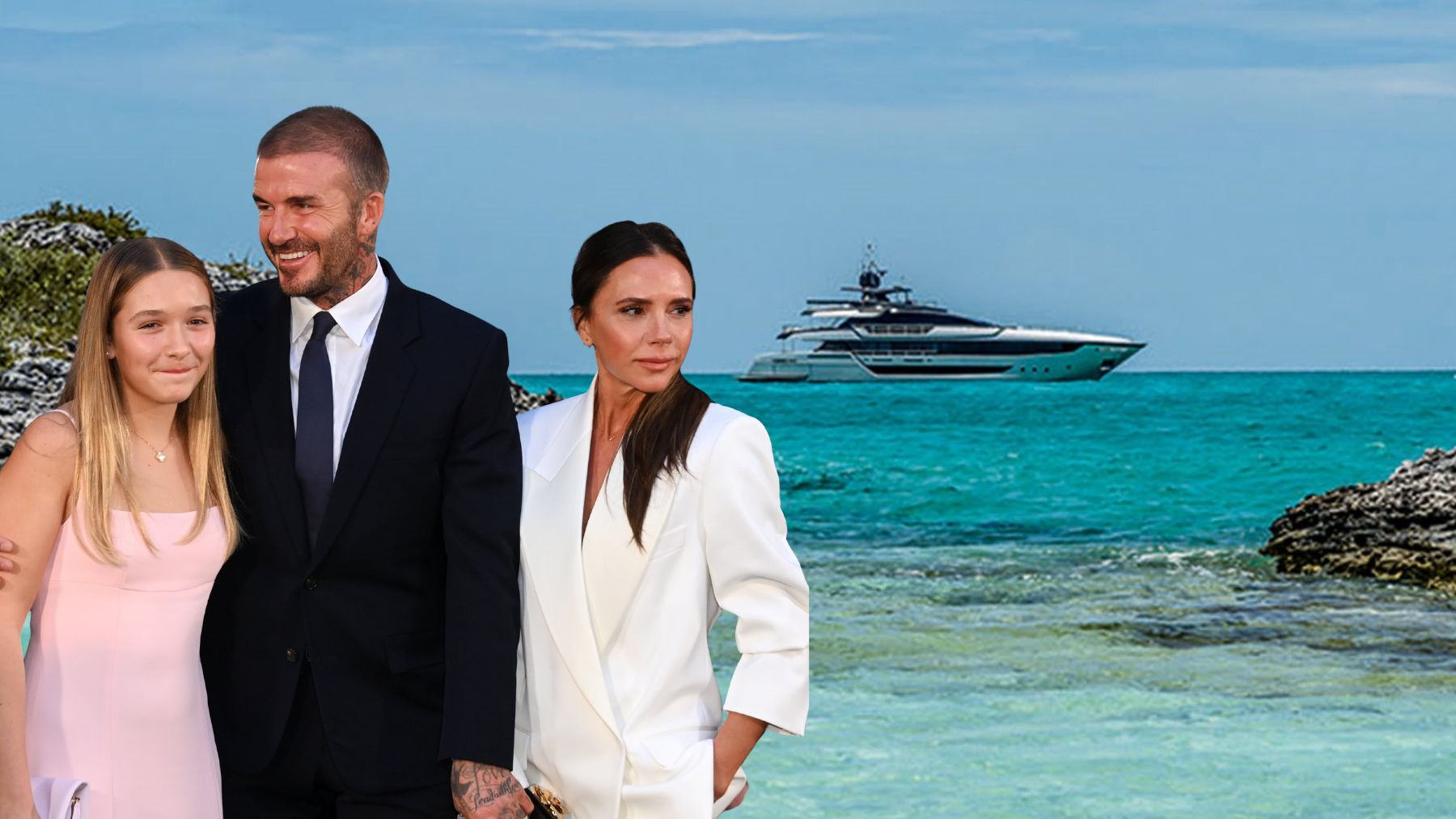 Yate, David Beckham, Victoria Beckham