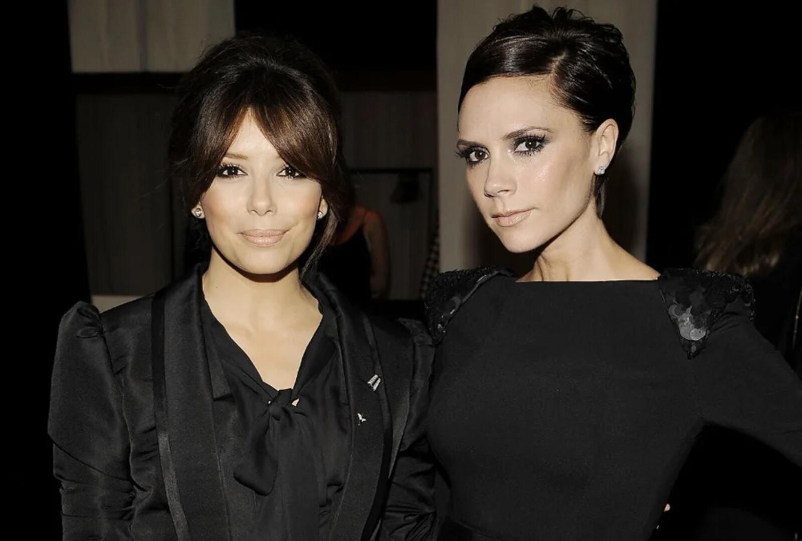 Victoria Beckham y Eva Longoria en los 2000
