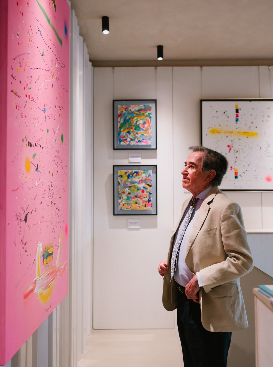 Enrique Rojas, arte, exposicion Madrid