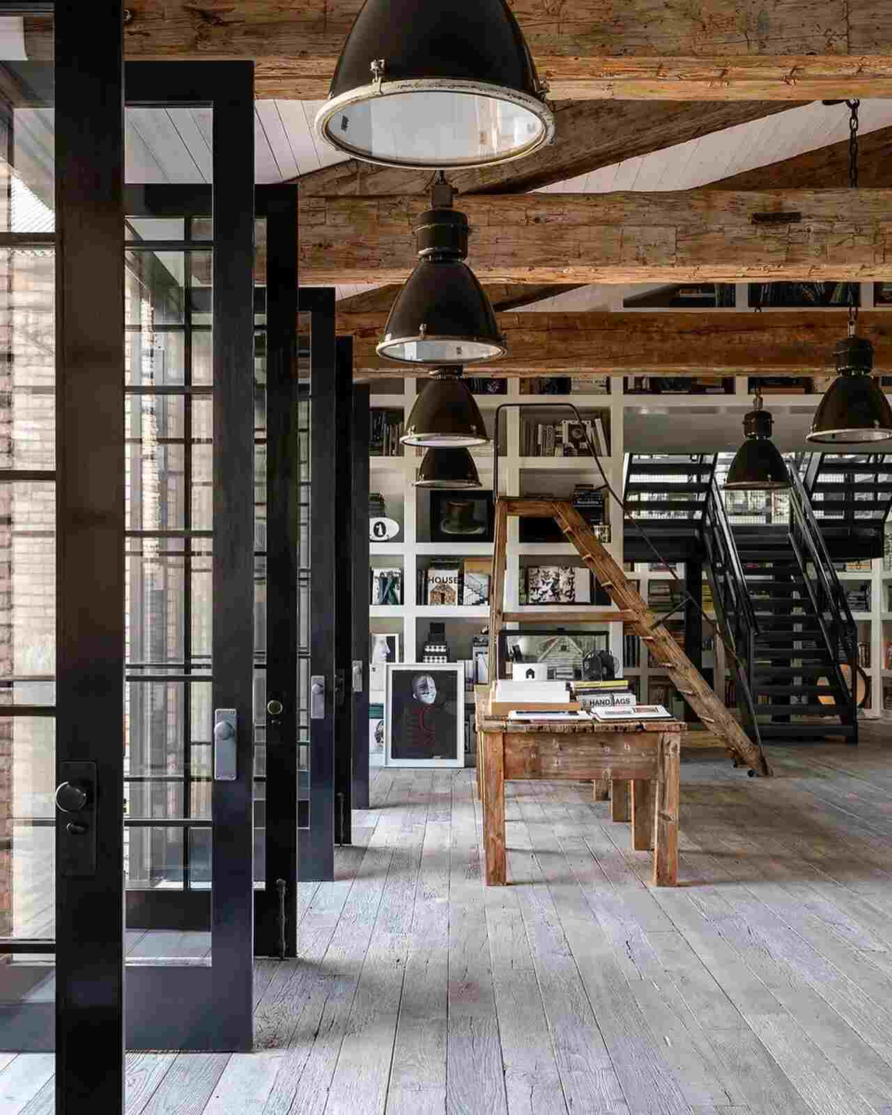 Estudio de la mansión de la actriz