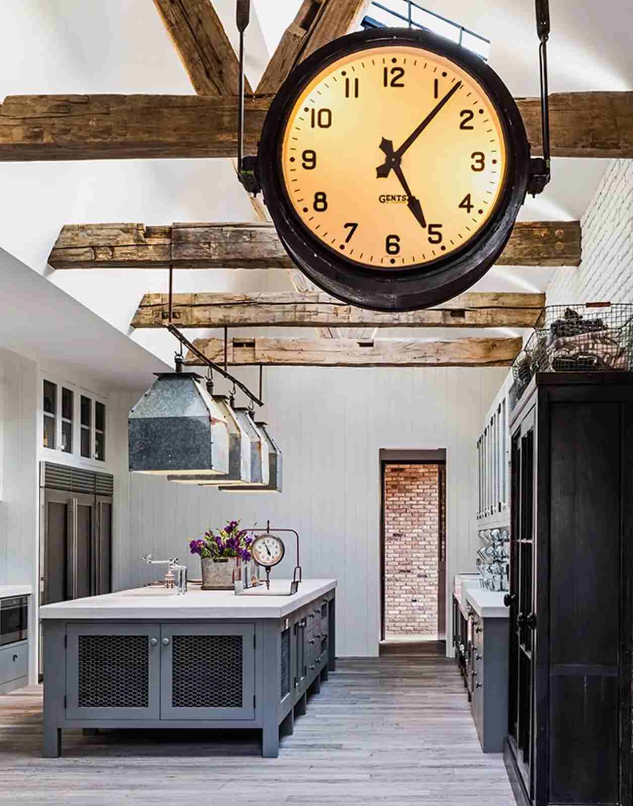 Cocina de la mansión de Diane Keaton