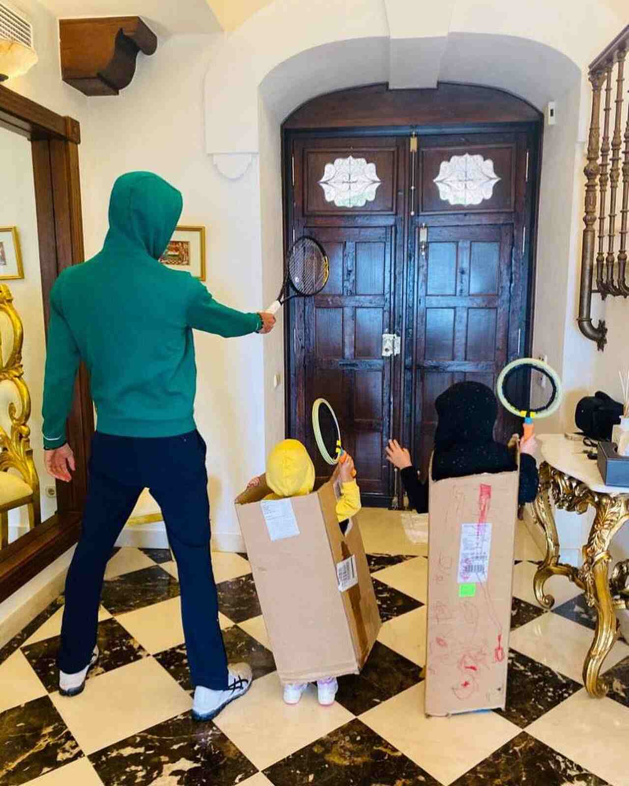 Foto de instagram de Novak Djokovic