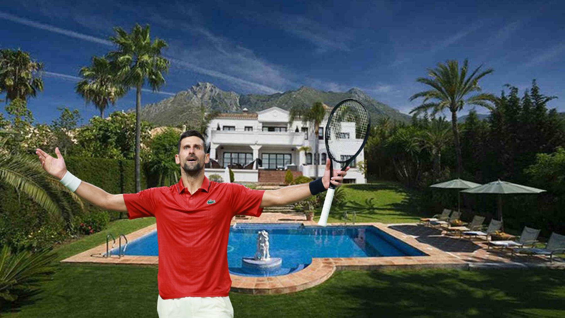 La casa de Marbella de Novak Djokovic