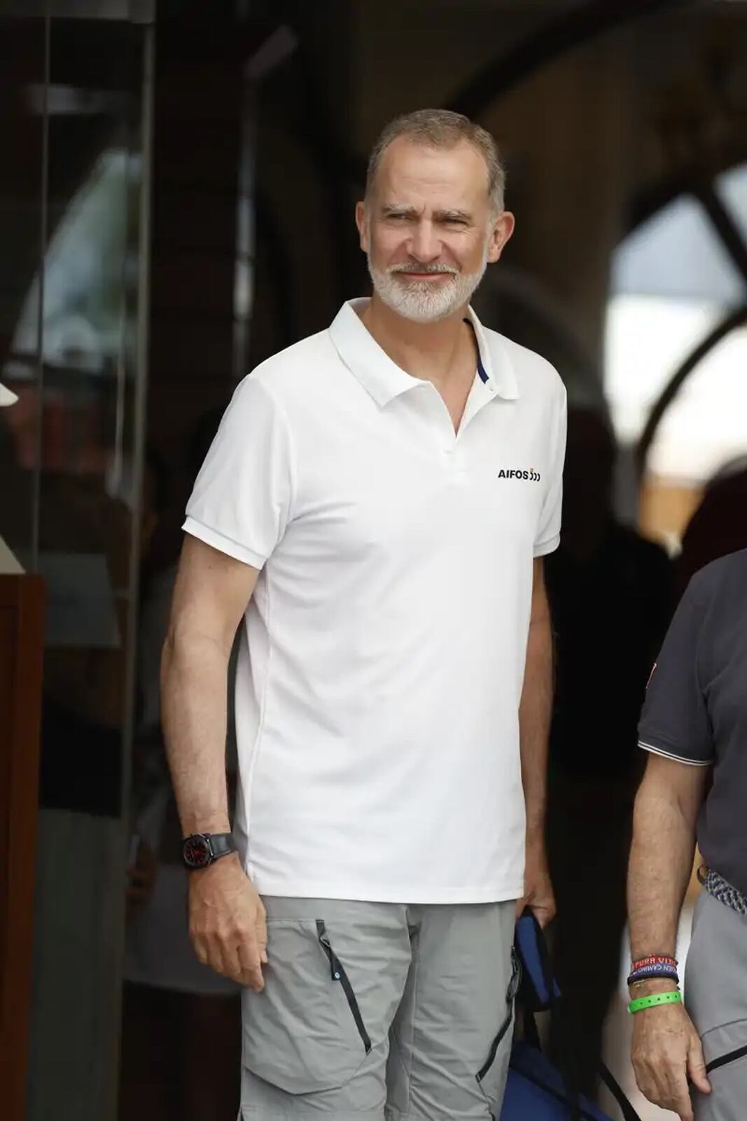 El Rey Felipe VI en la regata
