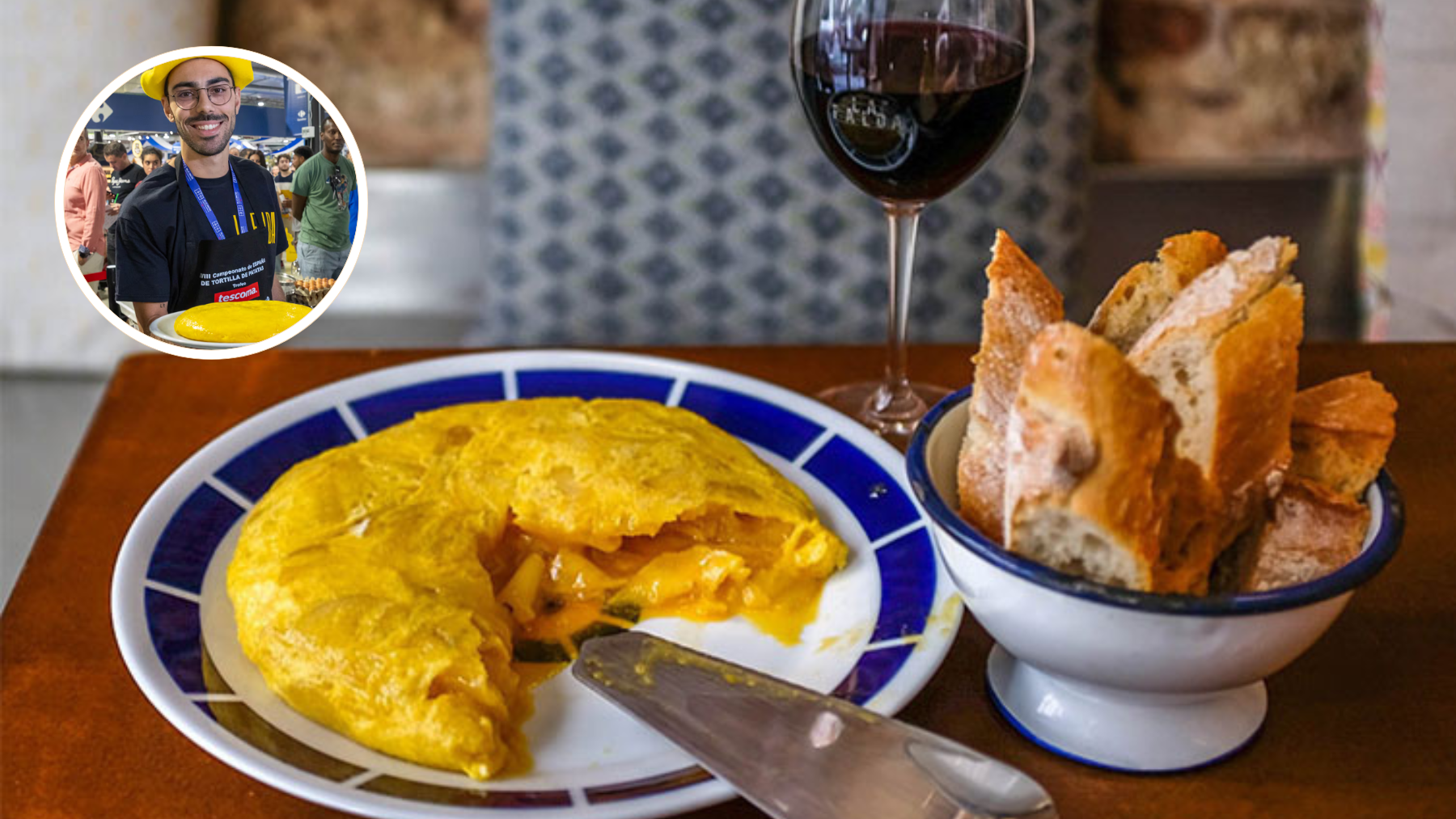 La Falda, Madrid, tortilla