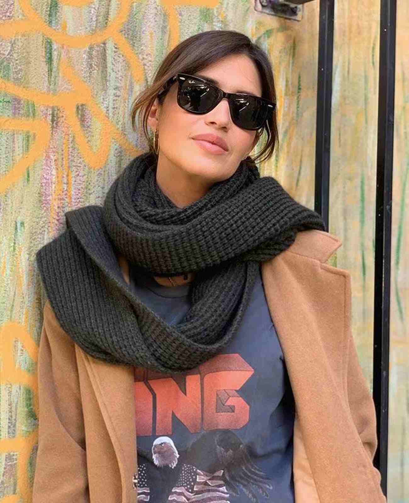 Sara carbonero con bufandas