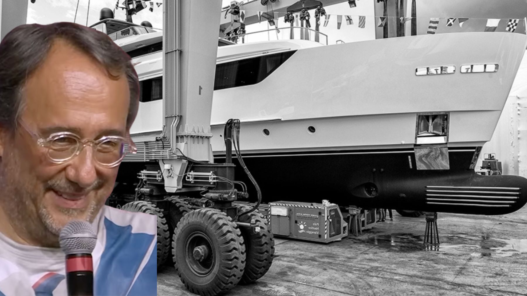 Massimo Perotti, el italiano que aplicó ingeniería de coches a los yates y se convirtió en multimillonario