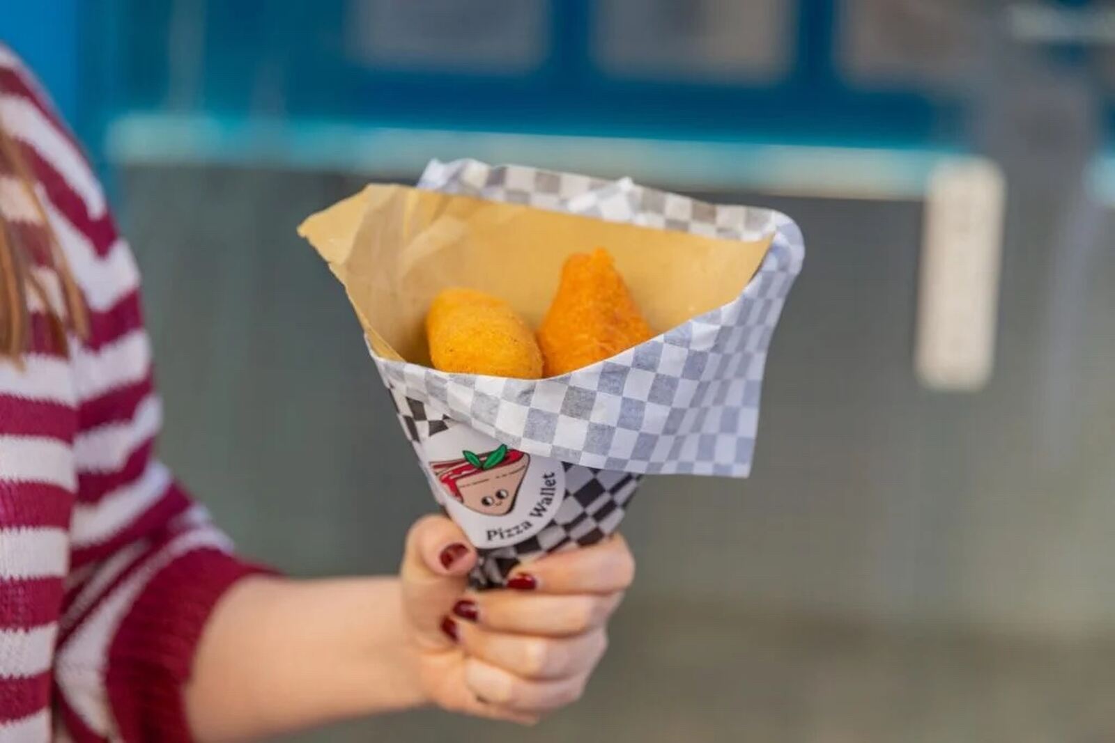 Entrantes de pizza wallet