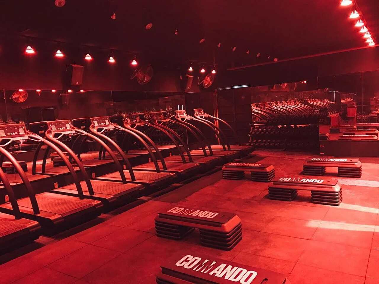 Commando Studio, Madrid, gimnasio