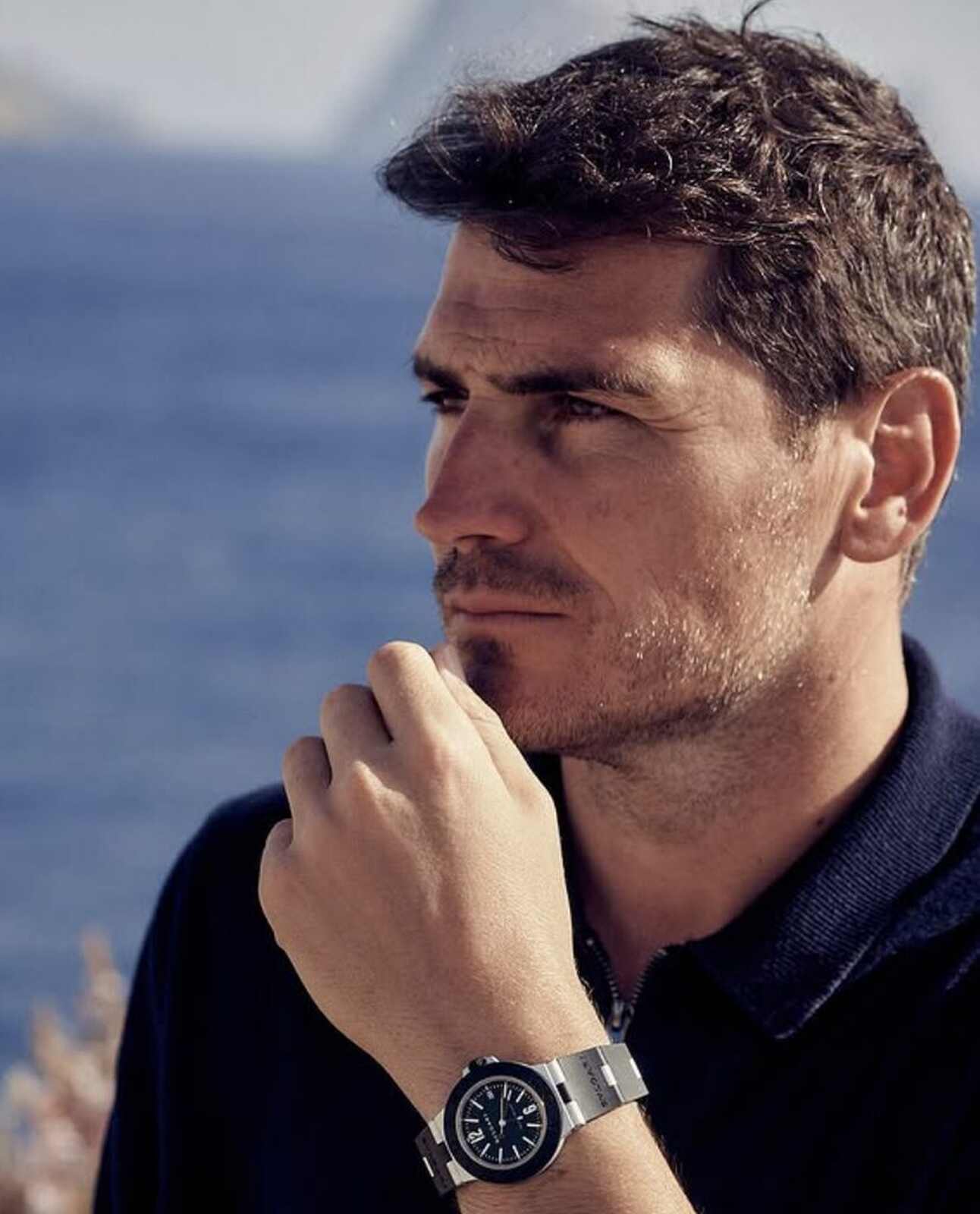 Iker Casillas con un Bvlgari