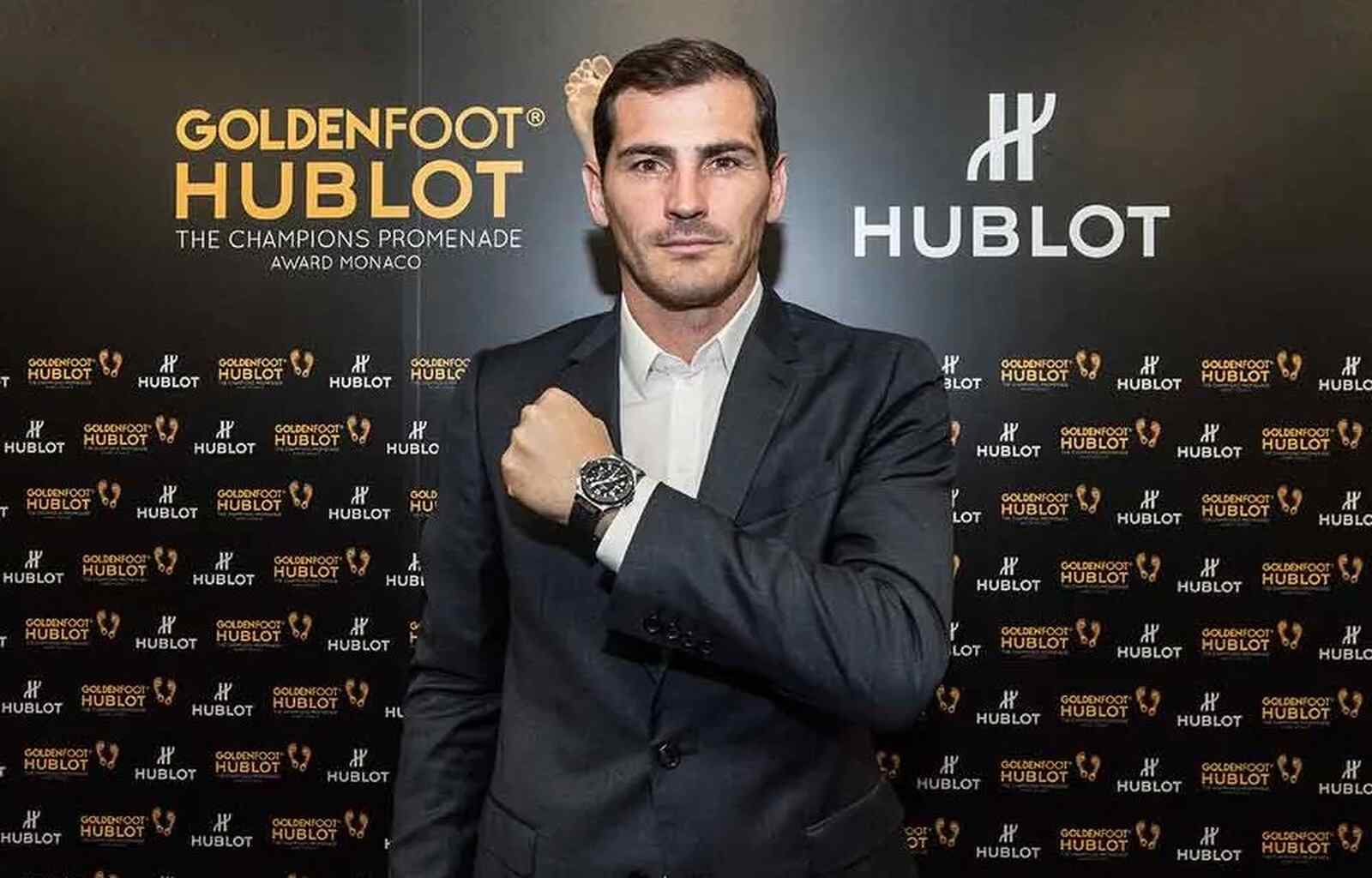 El futbolista con el Hublot