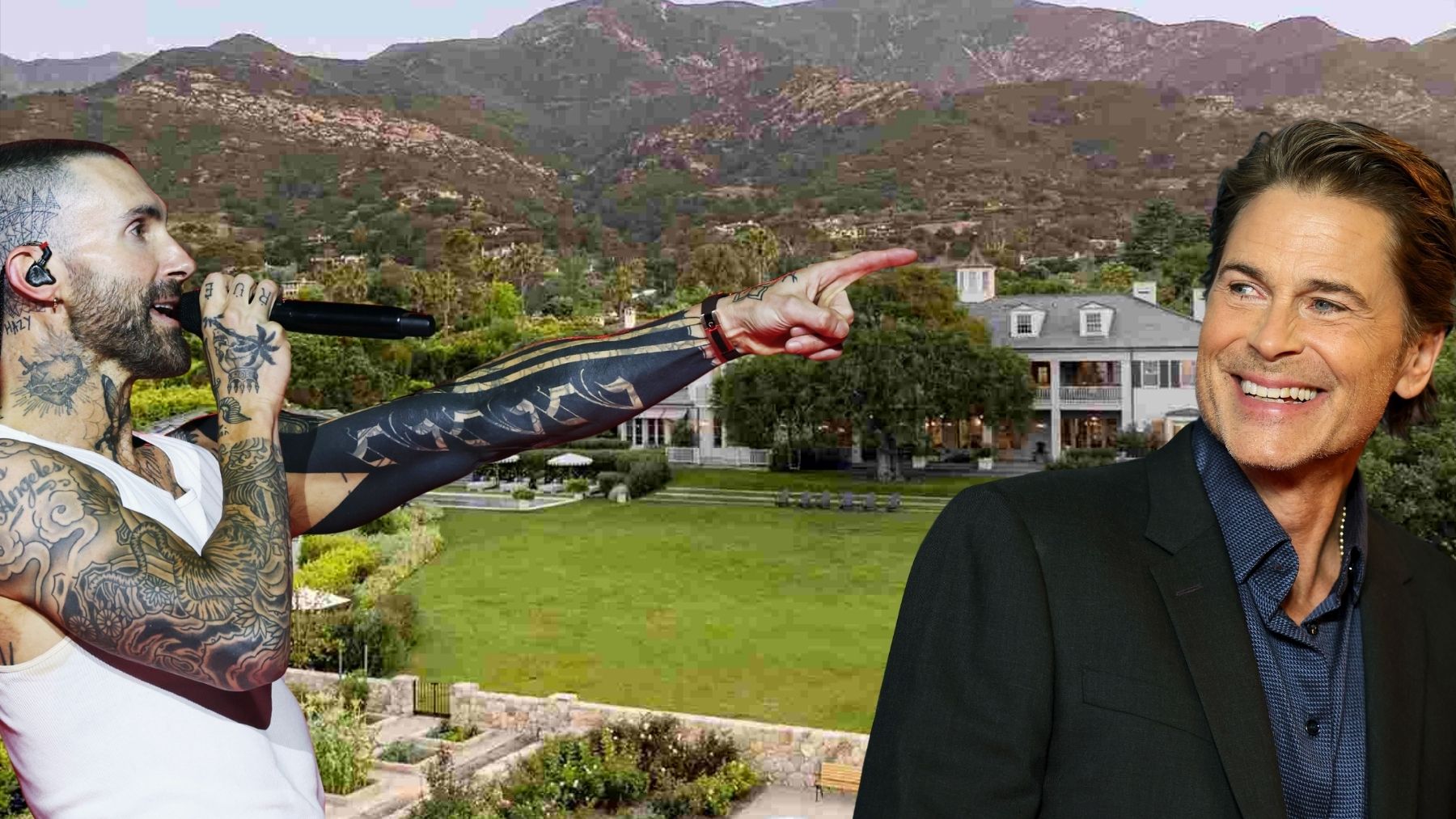 Adam Levine pone a la venta su casa de Los Ángeles: fue diseñada por Rob Lowe y cuesta 55 millones