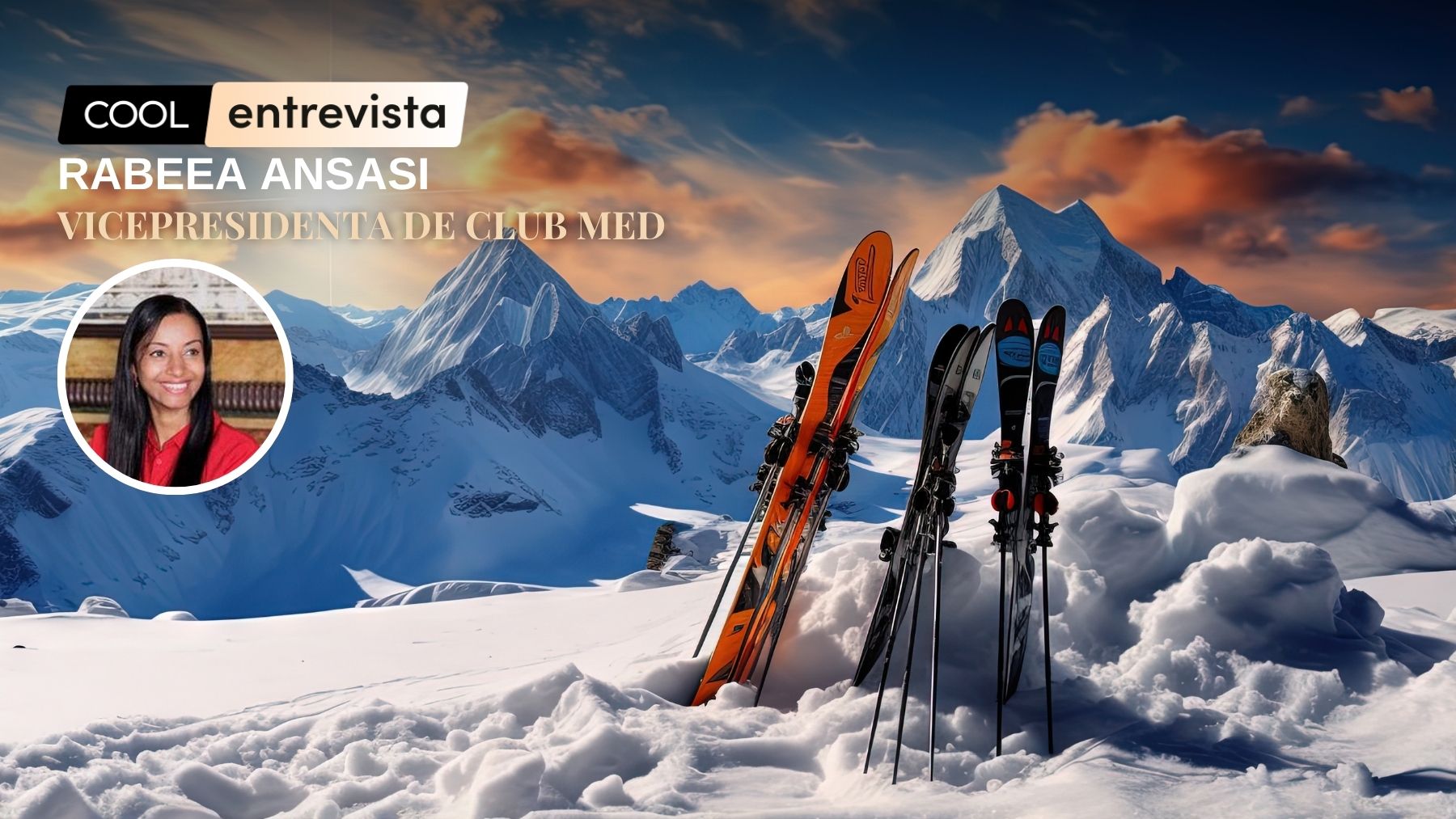 Rabeea Ansasi: Los clientes de alto nivel prefieren esquiar en los Alpes franceses por su discreción