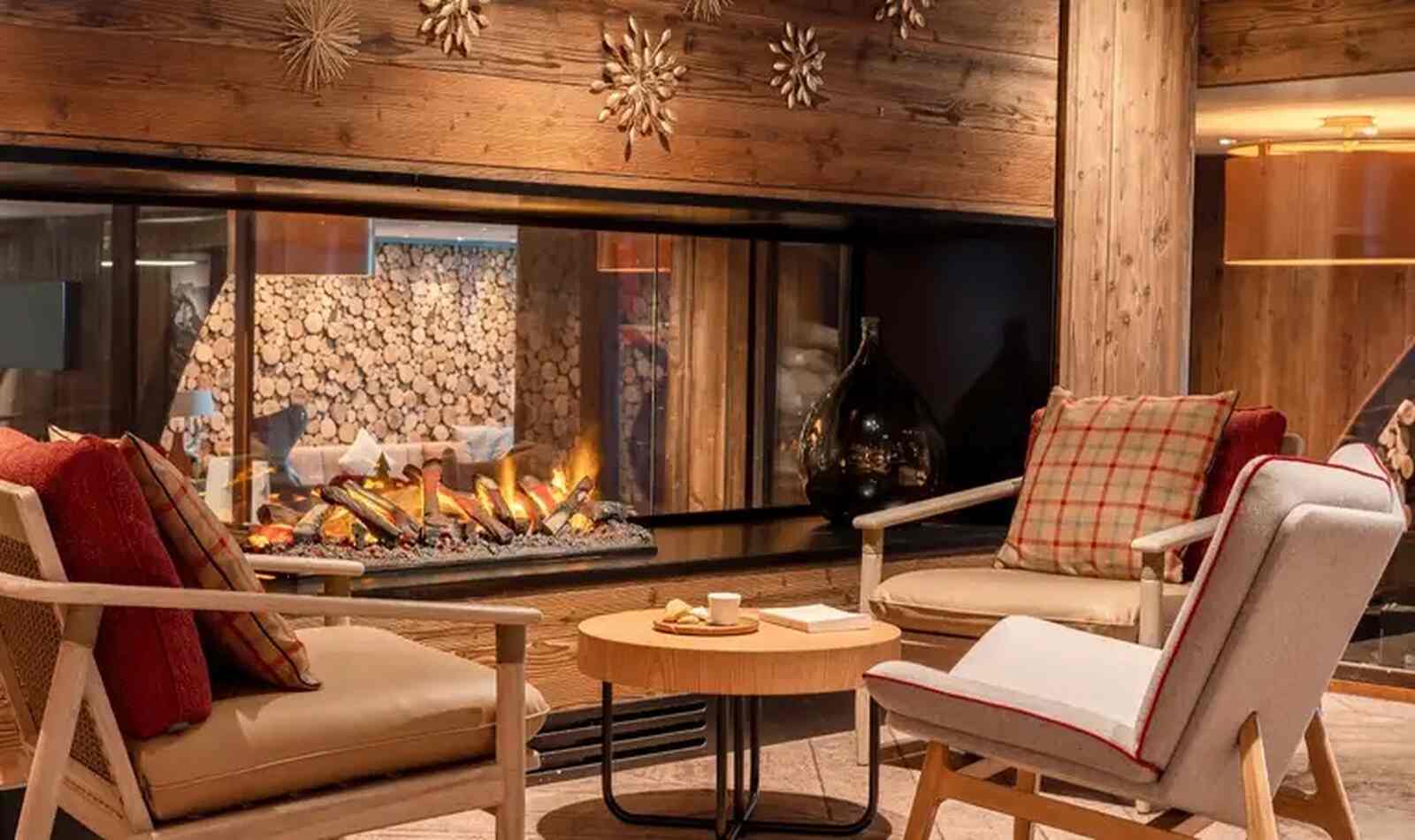 Espacio del hotel de Los Alpes