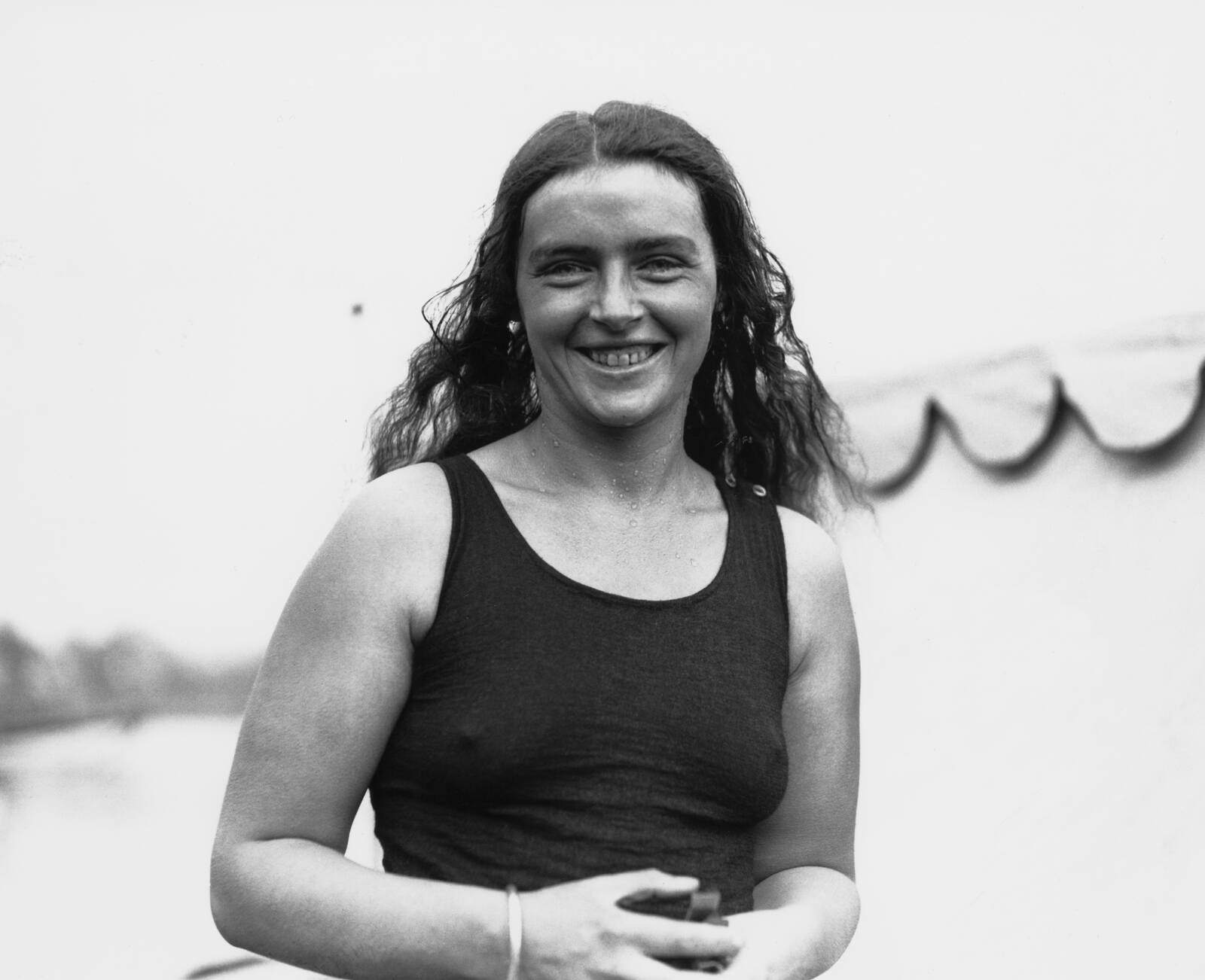 Mercedes Gleitze posando