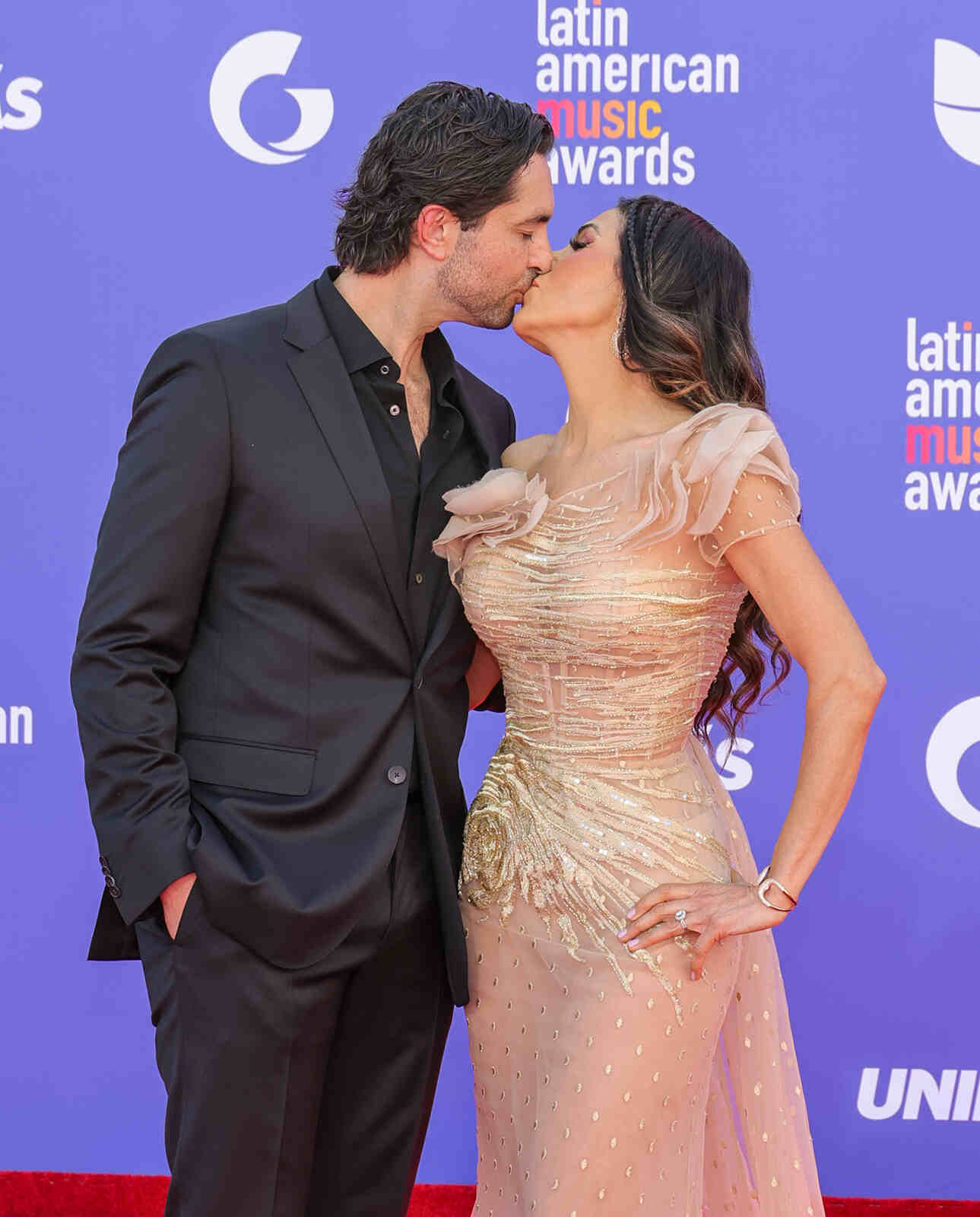 Patricia Manterola y su marido