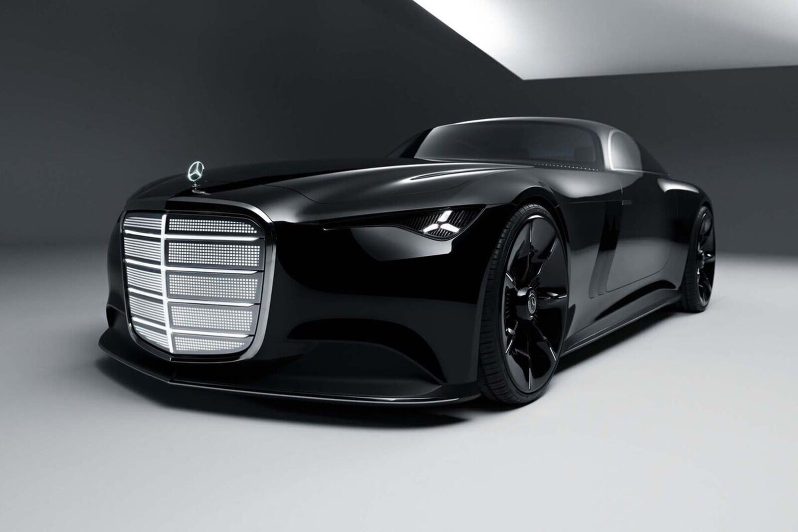 Frontal del coche de Mercedes-Benz