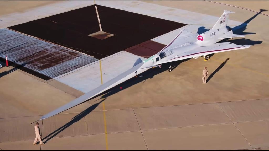 AVIÓN SUPERSÓNICO, NASA