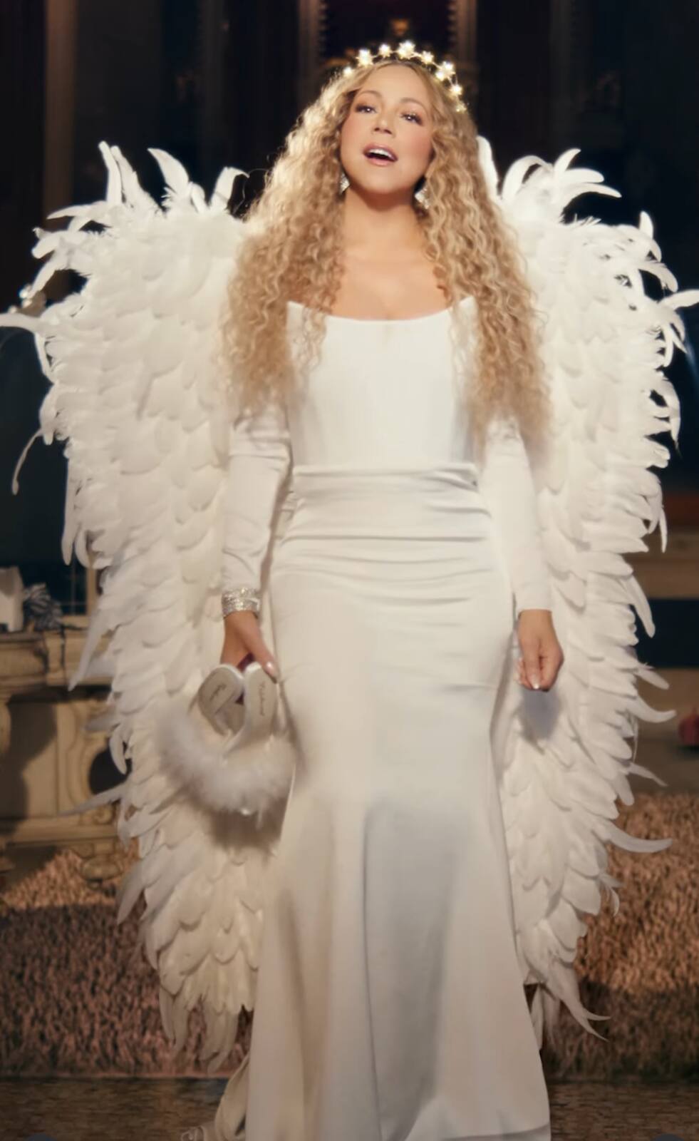 La cantante en su nuevo video