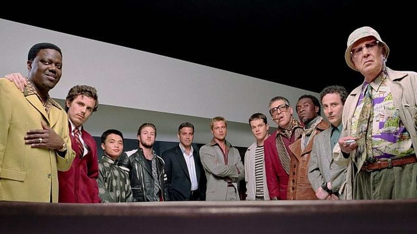 Elenco de Ocean's 11 en películas sobre robos