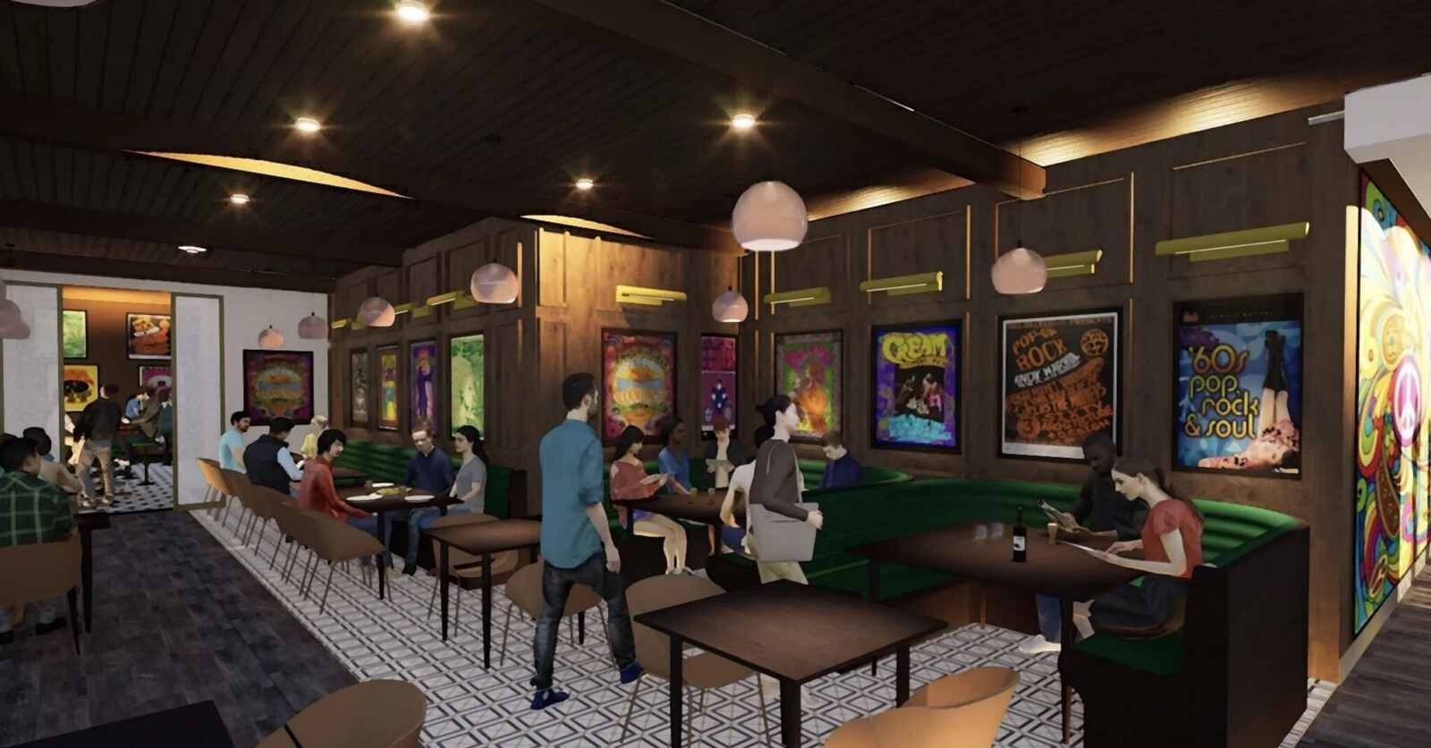 Render del restaurante de Gordon Ramsay en Disney Orlando