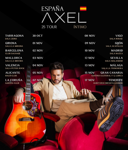 conciertos gira Axel