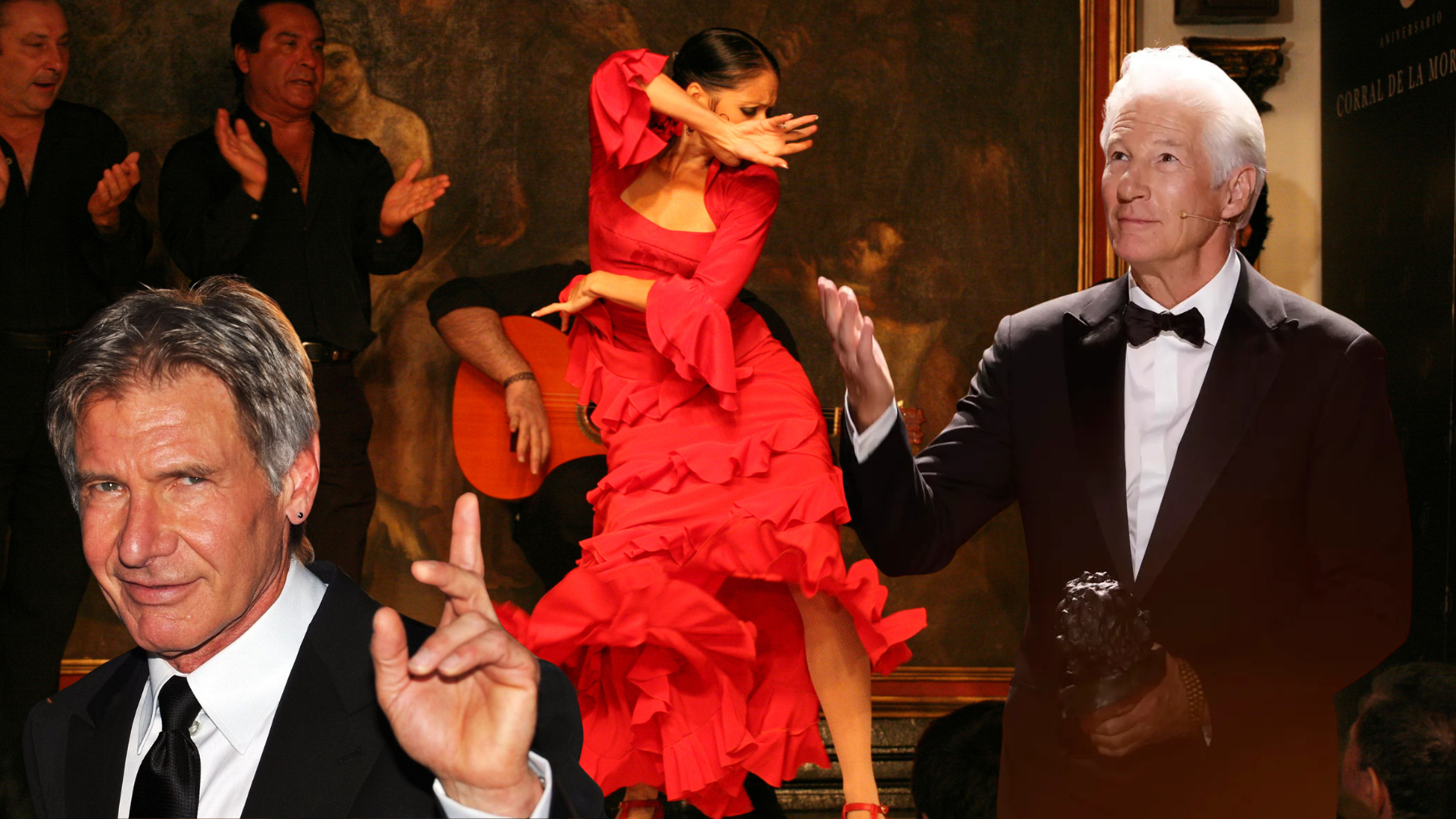 l Corral de la Morería, Richard Gere, Harrison Ford