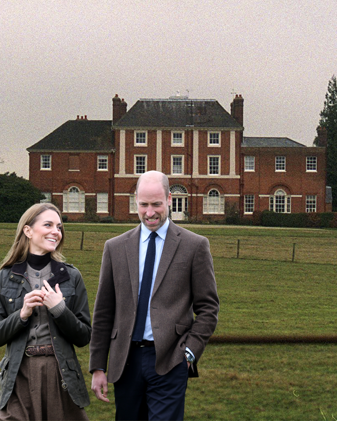 Así es la nueva casa del Príncipe Guillermo y Kate Middleton: del s. XVIII, 8 dormitorios y 19 millones