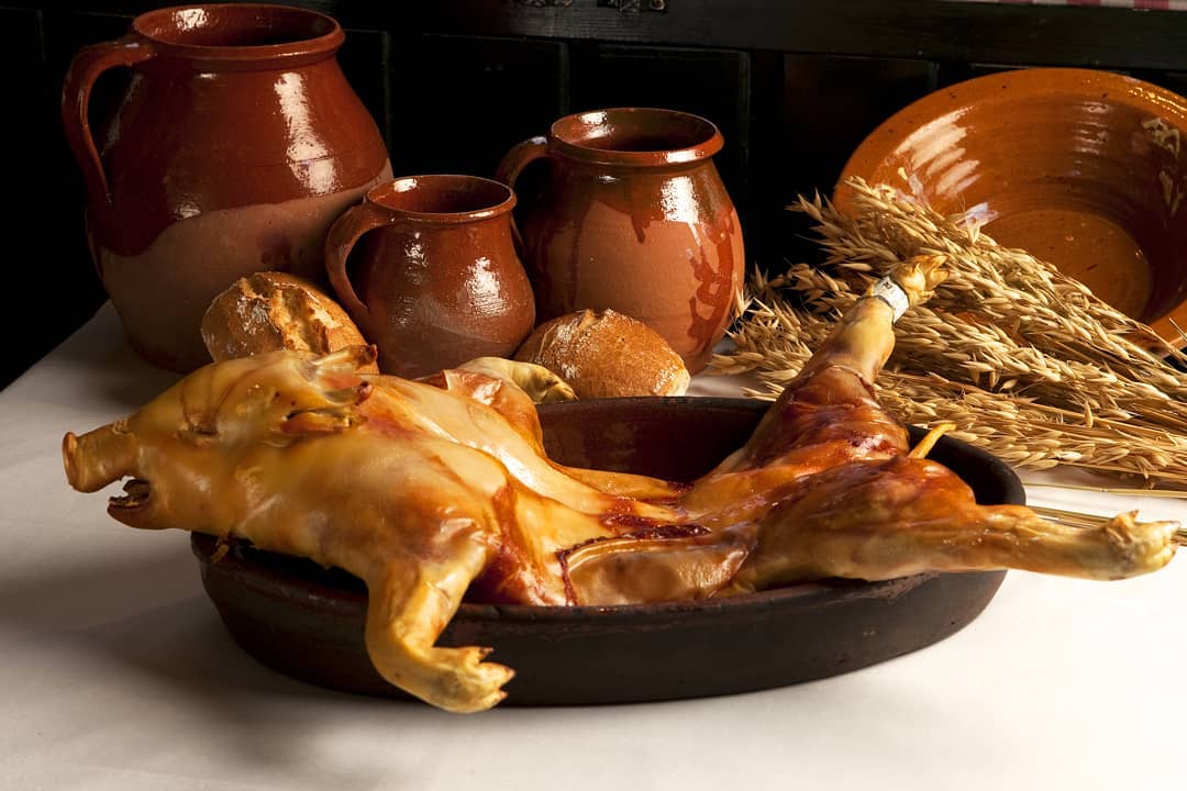 cochinillo en la granja