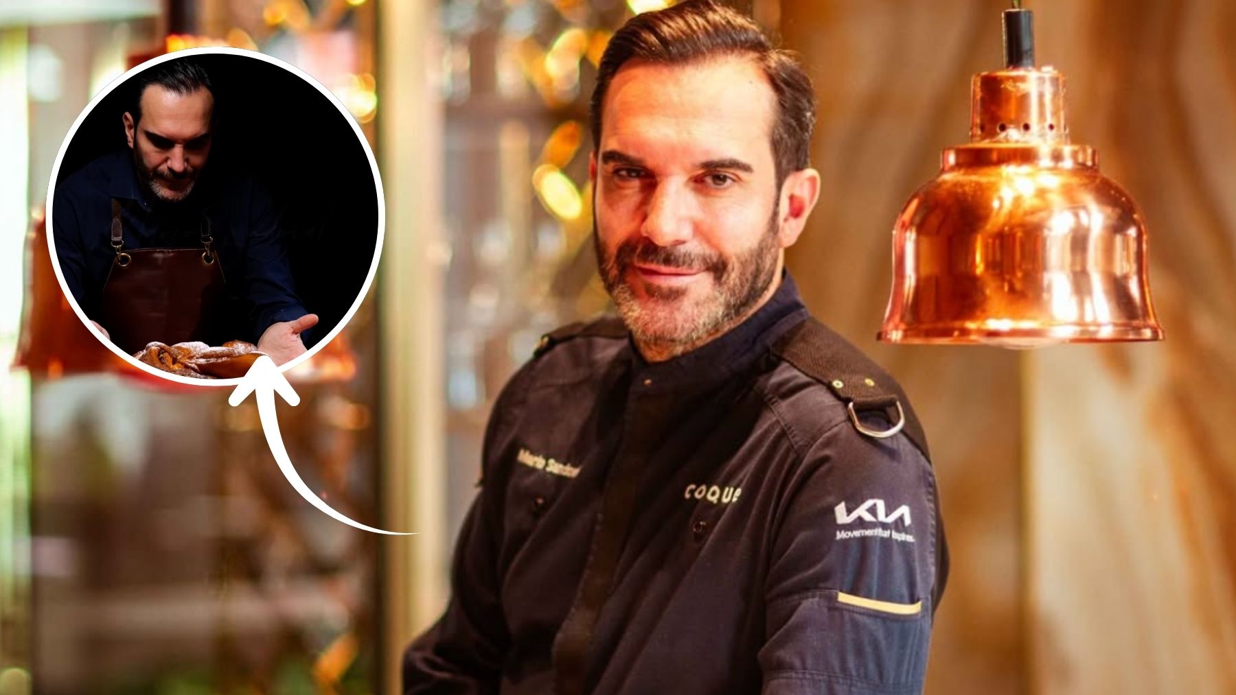 Preparamos con Mario Sandoval, chef estrella Michelin, una Corona de la Almudena: ésta es su receta