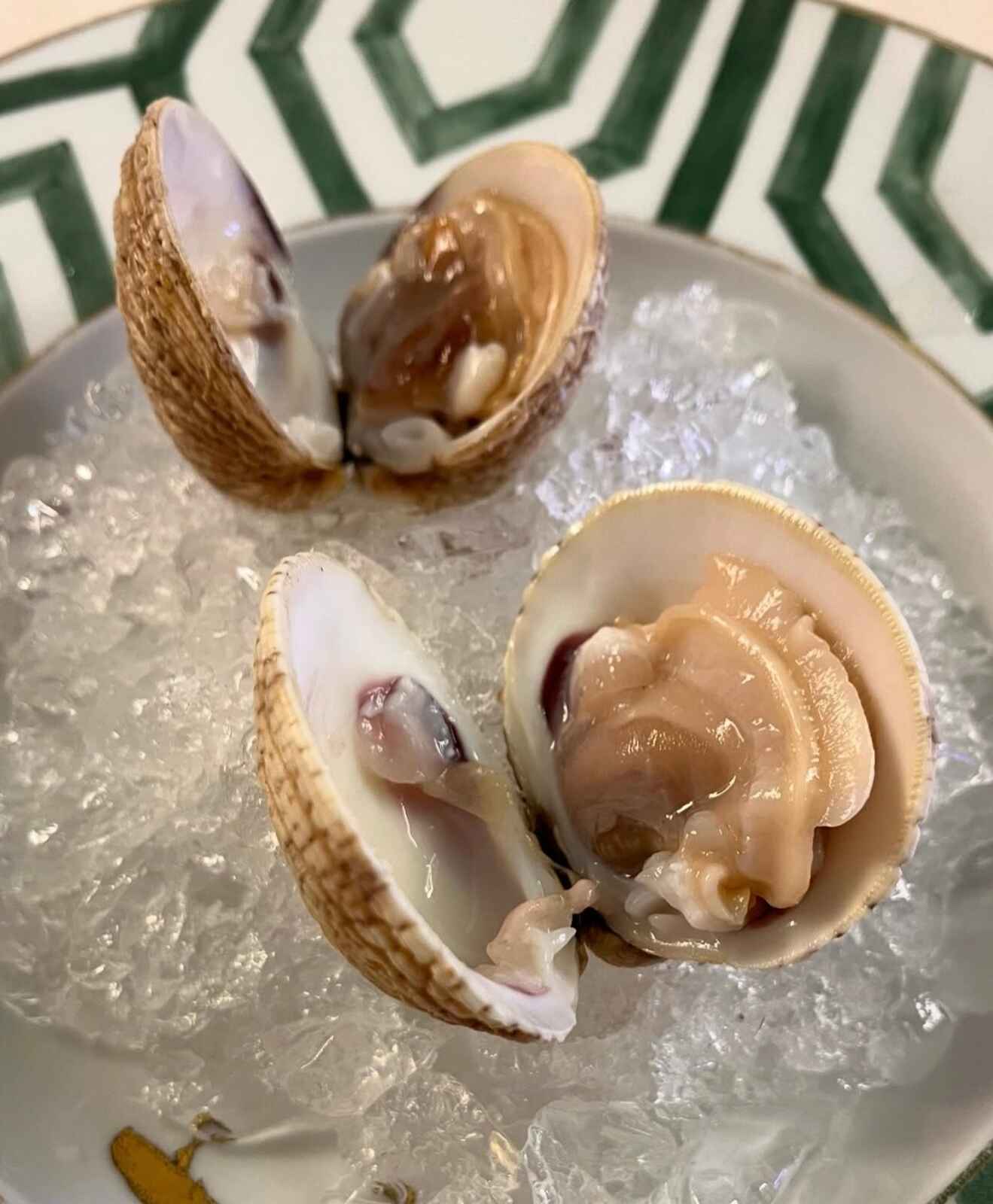 Marisco del restaurante de Galicia de Juan Carlos I