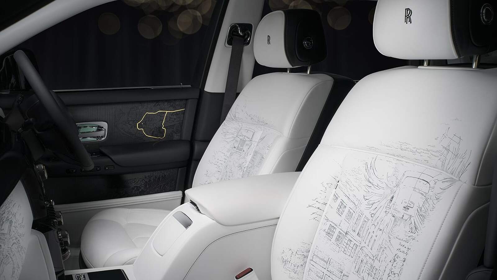 Asientos delanteros del Rolls-Royce