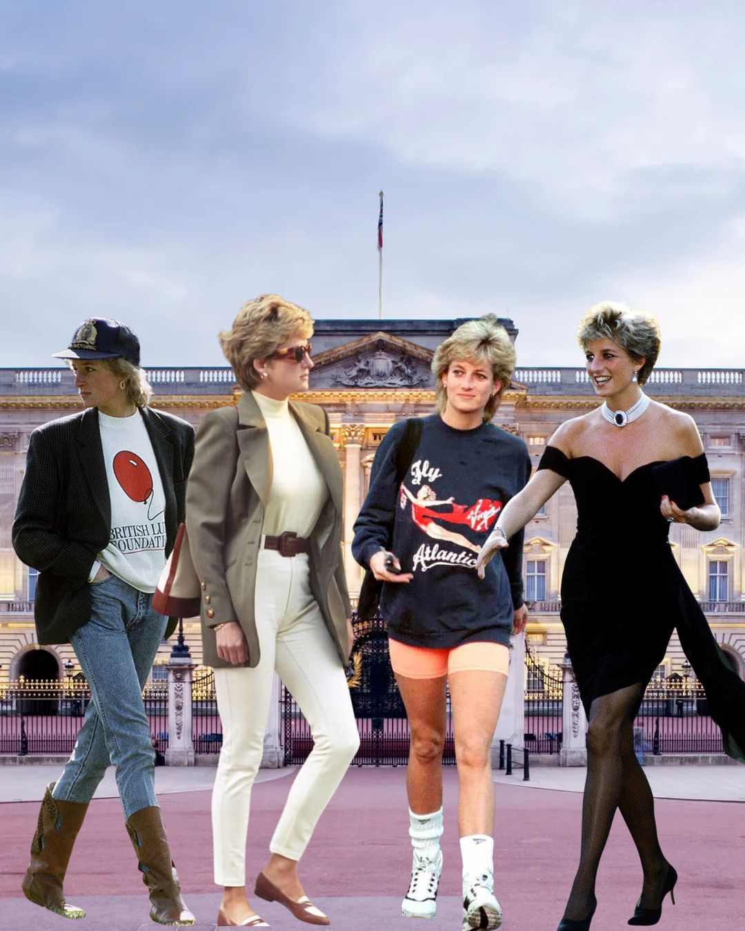 Los estilismos de Lady Di