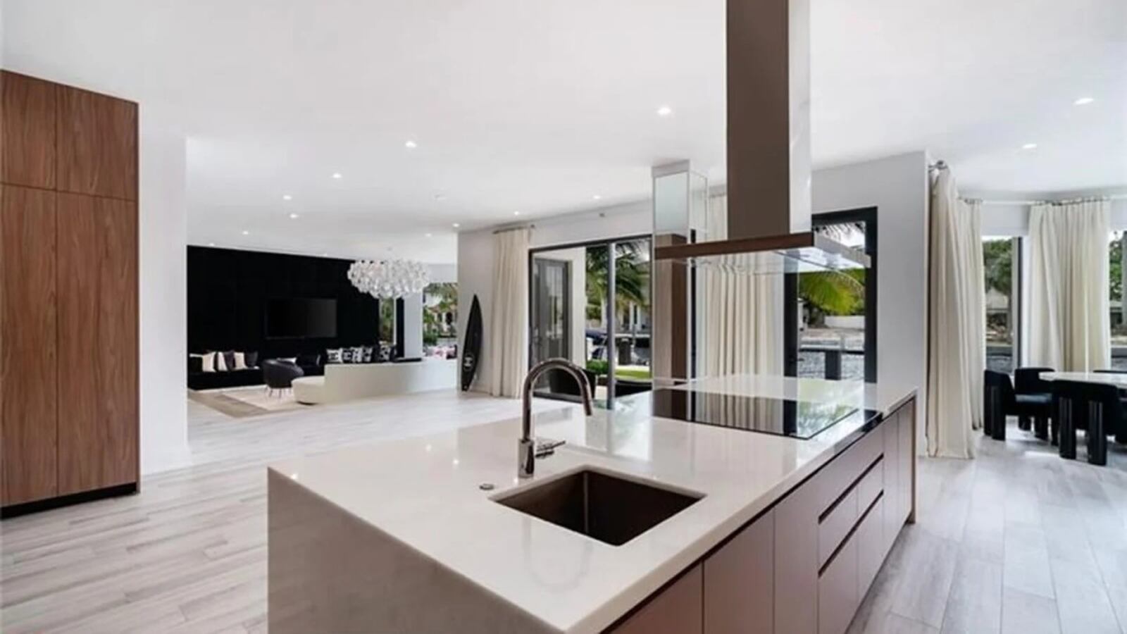 Cocina del futbolista en Miami