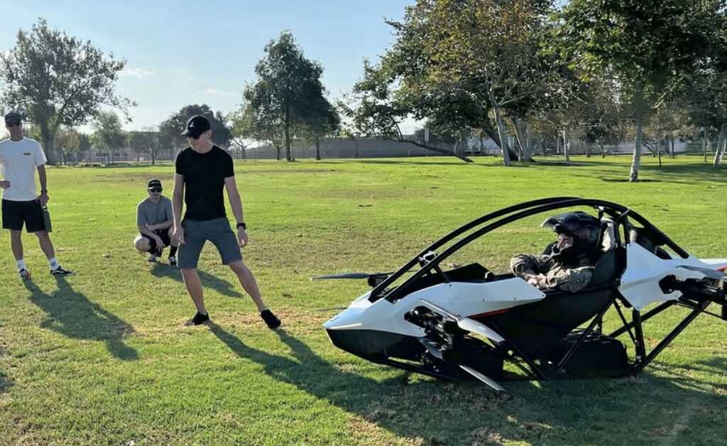 Coche volador, Fórmula 1 Aire