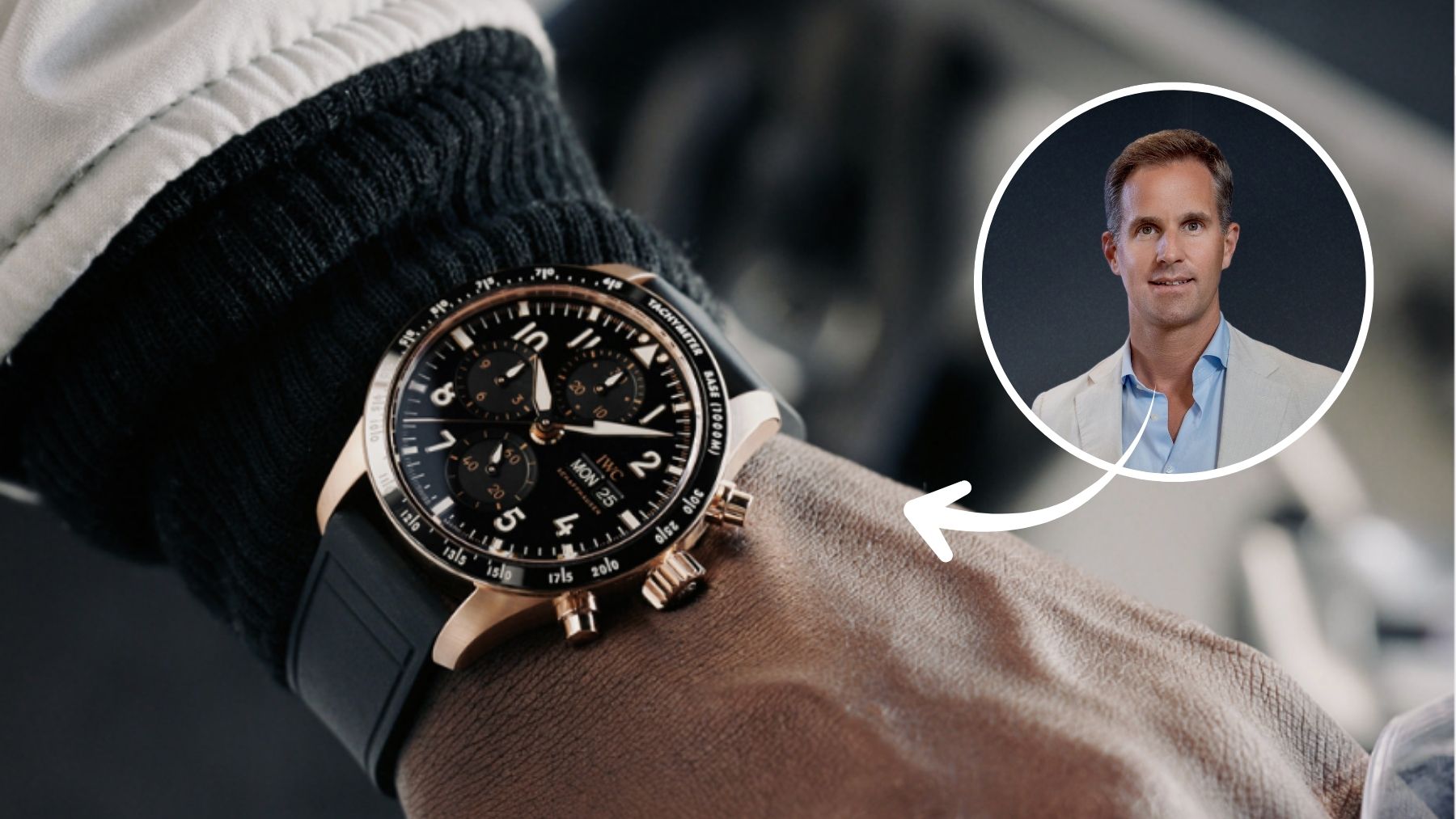 Chris Grainger-Herr, CEO de IWC: «En el espacio, un reloj puede ser el vínculo emocional con la Tierra»