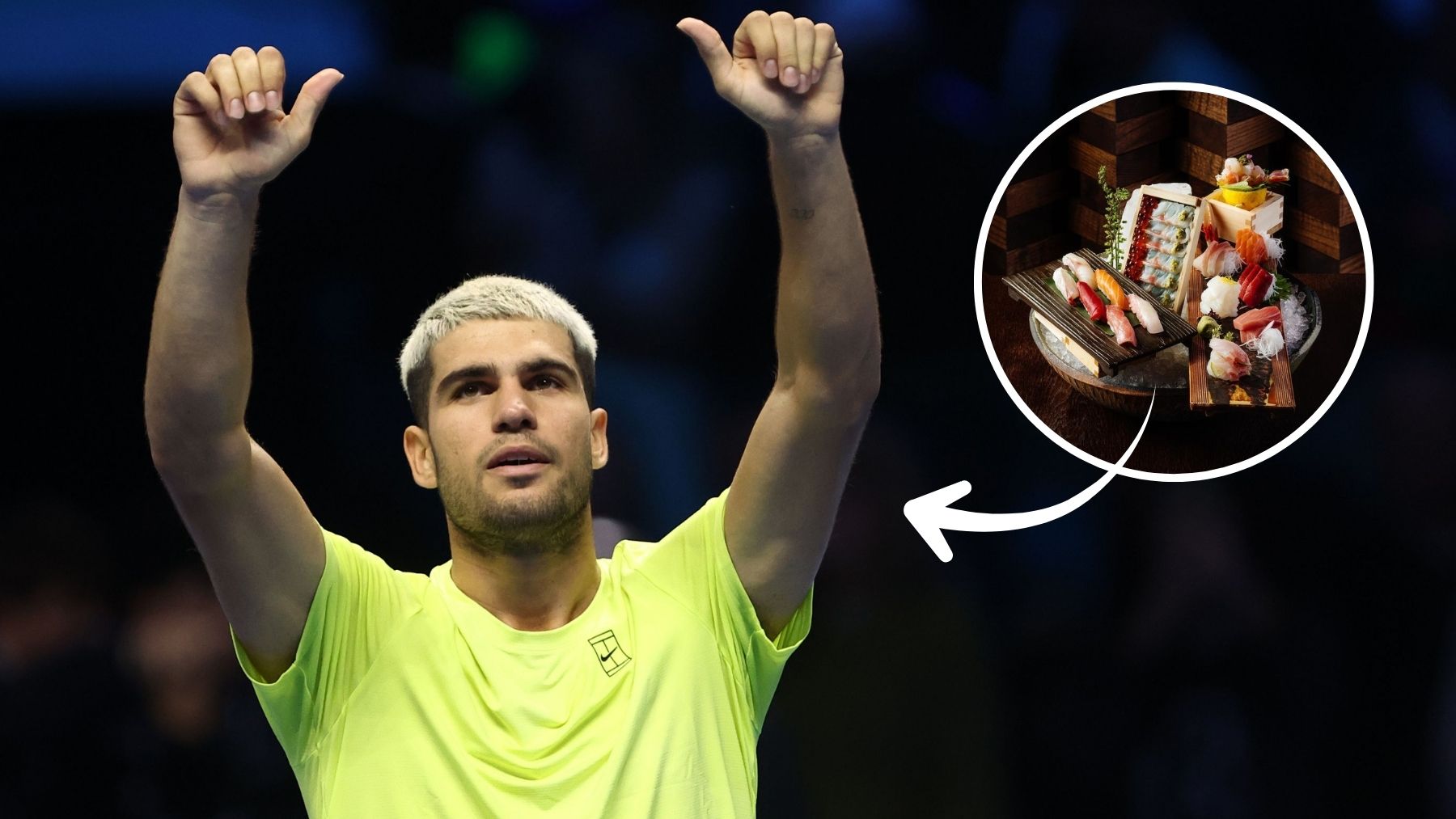 Carlos Alcaraz se declara fan del sushi de este restaurante japonés de Madrid