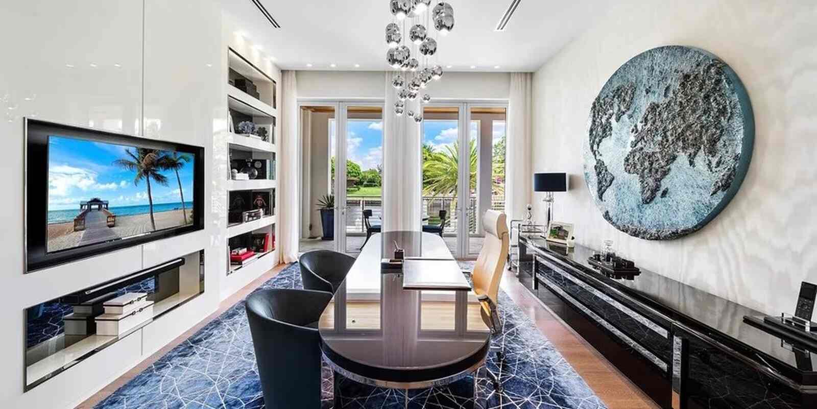 Despacho de la casa de The Weeknd