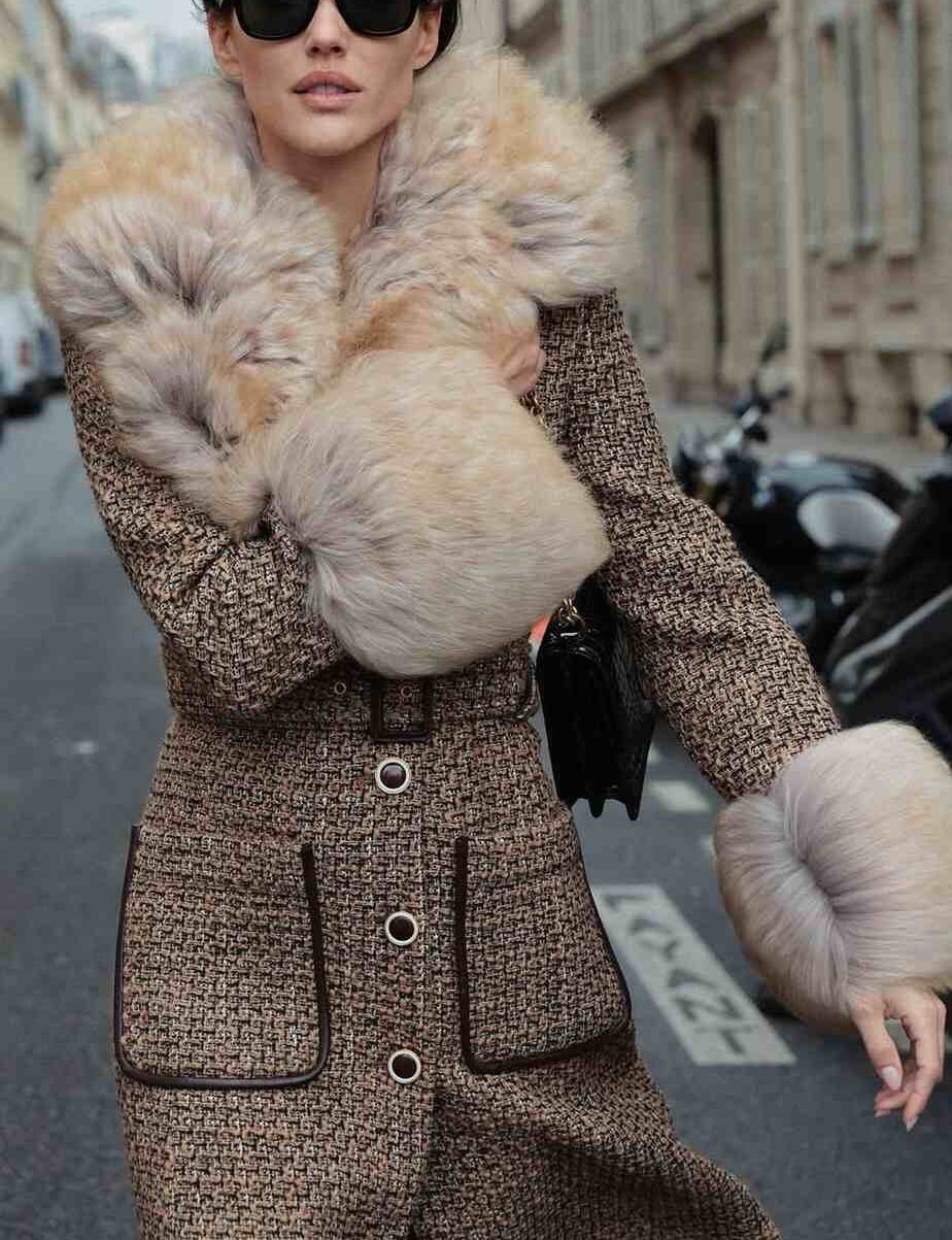 abrigos de pelo tendencia