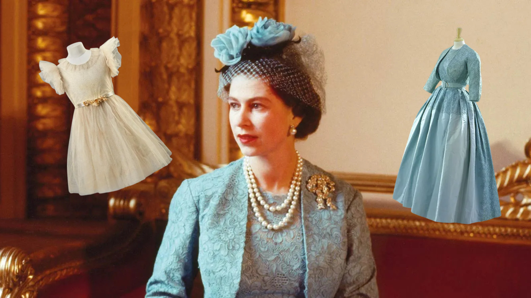 El Palacio de Buckingham prepara la mayor exposición del vestuario de Isabel II