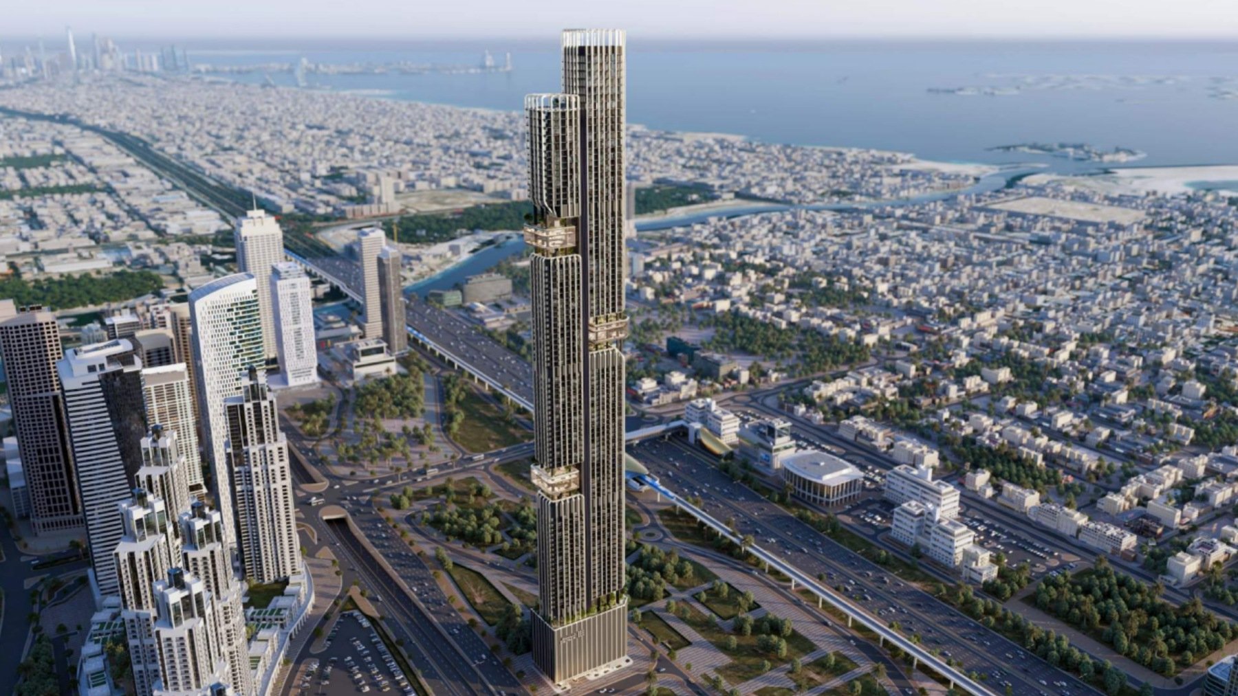 Así es la segunda torre residencial más alta del mundo: 110 plantas, 422 casa y precios desde 2 millones