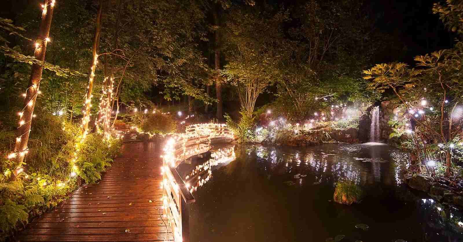 Lago de la casa de la Cienciología en Inglaterra